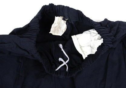 COMME des GARCONS Product Dyed Poly Wide Shorts Navy Size S