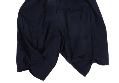 COMME des GARCONS Product Dyed Poly Wide Shorts Navy Size S