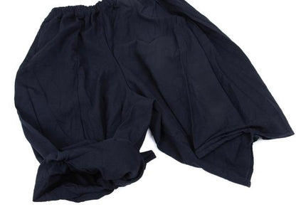 COMME des GARCONS Product Dyed Poly Wide Shorts Navy Size S