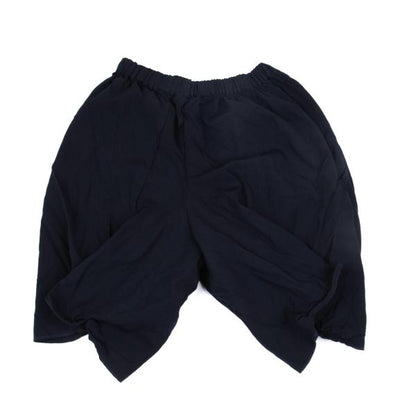 COMME des GARCONS Product Dyed Poly Wide Shorts Navy Size S