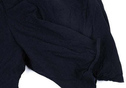 COMME des GARCONS Product Dyed Poly Wide Shorts Navy Size S