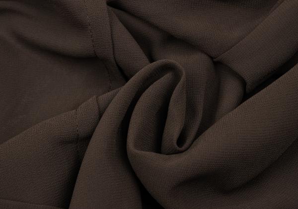 COMME des GARCONS Frill Wide Sleeve Cardigan Brown Size S