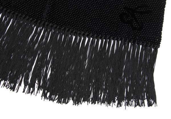 EMPORIO ARMANI Rayon Silk Scarf Black