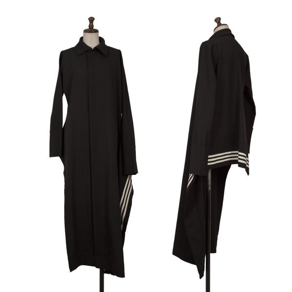 Yohji Yamamoto FEMME Asymmetric Wool Jacket Black Size 2