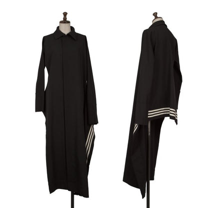 Yohji Yamamoto FEMME Asymmetric Wool Jacket Black Size 2