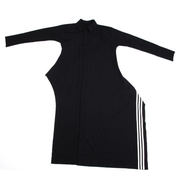 Yohji Yamamoto FEMME Asymmetric Wool Jacket Black Size 2