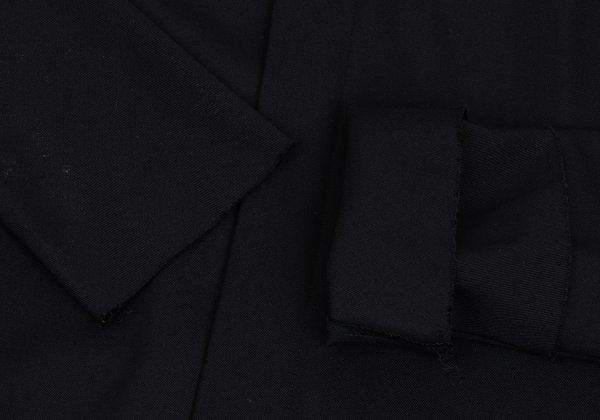 Yohji Yamamoto FEMME Asymmetric Wool Jacket Black Size 2