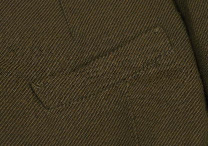 Yohji Yamamoto FEMME Rayon Peaked Lapel Jacket Khaki Size 1