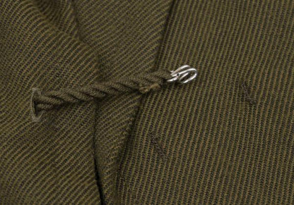 Yohji Yamamoto FEMME Rayon Peaked Lapel Jacket Khaki Size 1
