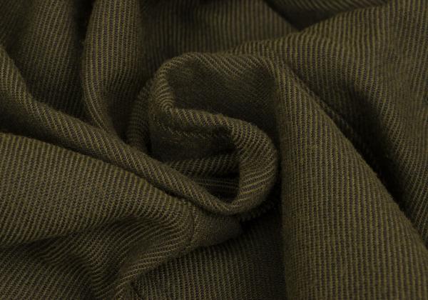 Yohji Yamamoto FEMME Rayon Peaked Lapel Jacket Khaki Size 1