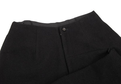 COMME des GARCONS Wool Flannel Pants Black Size M