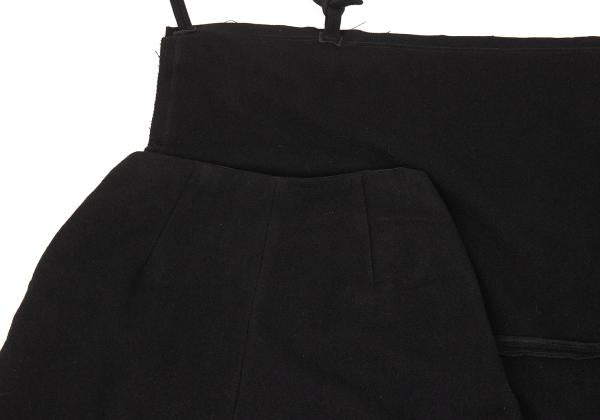 COMME des GARCONS Wool Flannel Pants Black Size M