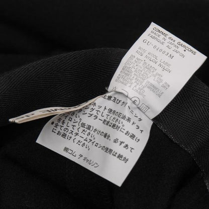 COMME des GARCONS Wool Flannel Pants Black Size M