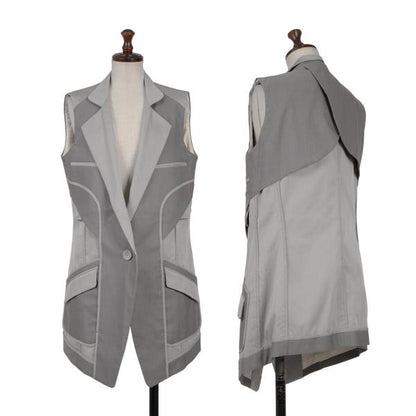 ATSURO TAYAMA Inside-Out Design Jacket Gray Size 36