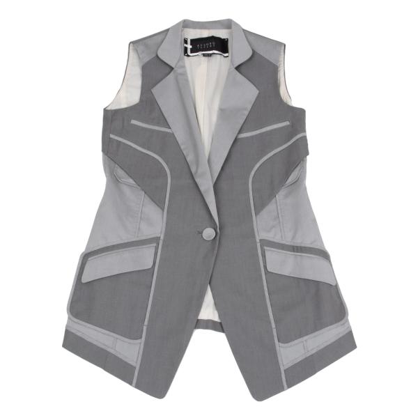ATSURO TAYAMA Inside-Out Design Jacket Gray Size 36