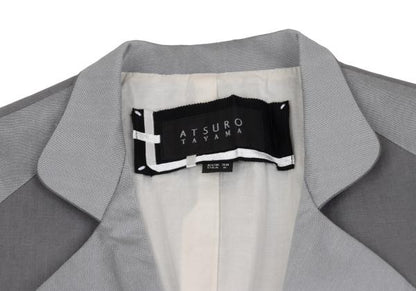 ATSURO TAYAMA Inside-Out Design Jacket Gray Size 36