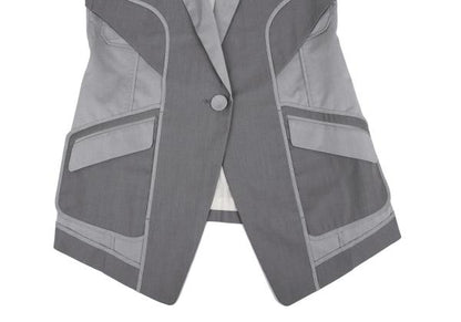 ATSURO TAYAMA Inside-Out Design Jacket Gray Size 36