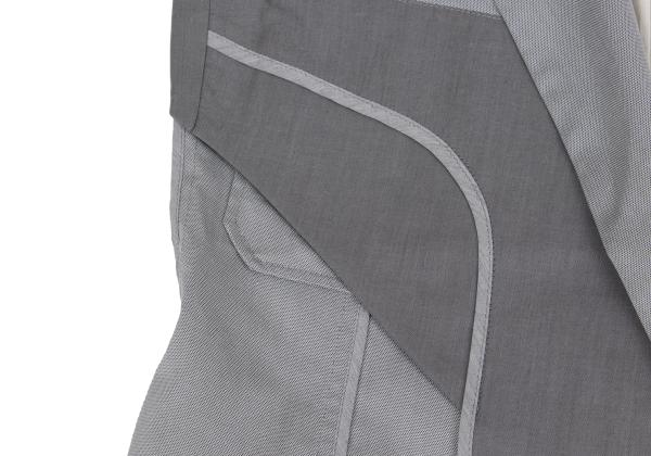 ATSURO TAYAMA Inside-Out Design Jacket Gray Size 36