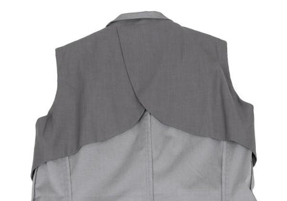 ATSURO TAYAMA Inside-Out Design Jacket Gray Size 36