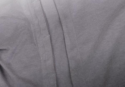 Yohji Yamamoto POUR HOMME Dip Dye Tuck Grey Black T-Shirt Size 3