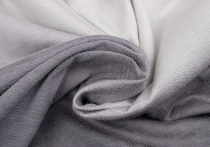 Yohji Yamamoto POUR HOMME Dip Dye Tuck Grey Black T-Shirt Size 3