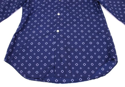 COMME des GARCONS Poly Garment-Dyed Shirt Blue Size S