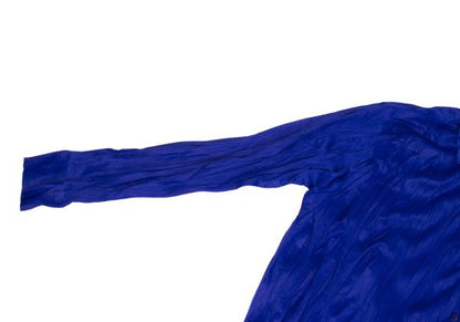 PLEATS PLEASE Wrinkle Pleat Shirt Blue Size 3
