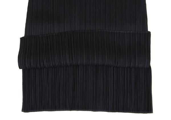 PLEATS PLEASE Pleated Sleeveless Tunic Black Blouse Size 3