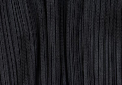 PLEATS PLEASE Pleated Sleeveless Tunic Black Blouse Size 3