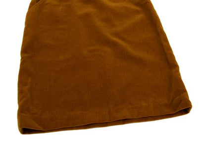 Y's Wool Brushed A-Line Midi Skirt Brown Size S