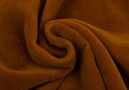 Y's Wool Brushed A-Line Midi Skirt Brown Size S