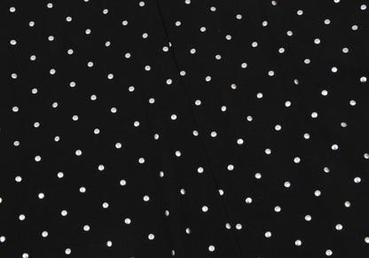 LIMI feu Rayon Dot Foil Print Sleeveless Blouse Black Size S