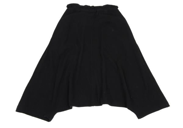 Y's Wool Blend Penguin Sarouel Pants Black Size 2