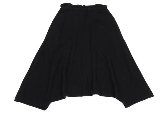 Y's Wool Blend Penguin Sarouel Pants Black Size 2