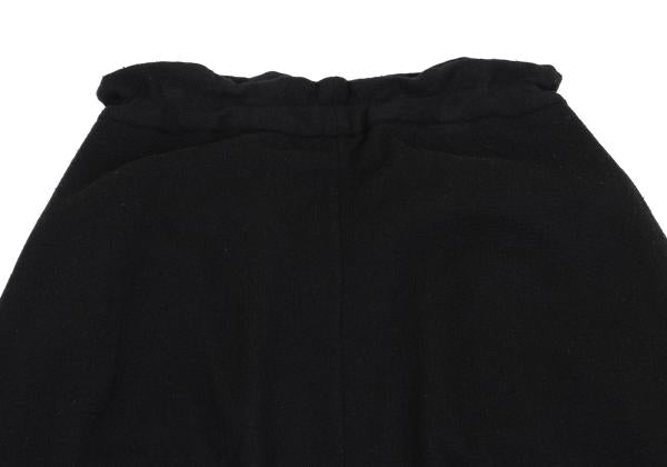 Y's Wool Blend Penguin Sarouel Pants Black Size 2