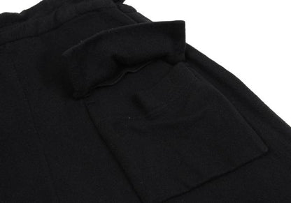 Y's Wool Blend Penguin Sarouel Pants Black Size 2