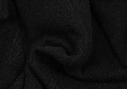 Y's Wool Blend Penguin Sarouel Pants Black Size 2