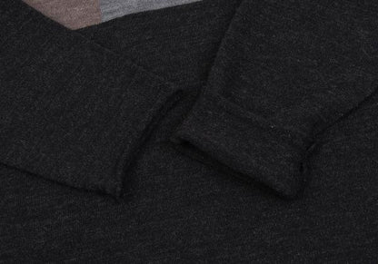 COMME des GARCONS HOMME Gray Color Block Knit Size S