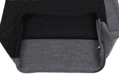 COMME des GARCONS HOMME Gray Color Block Knit Size S