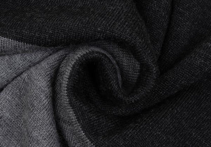 COMME des GARCONS HOMME Gray Color Block Knit Size S