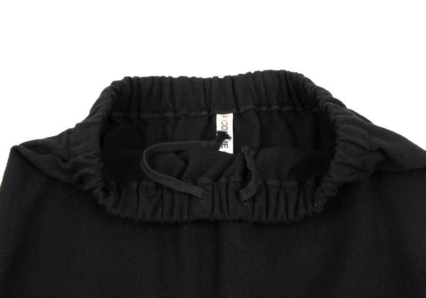 COMME des GARCONS Blended Wool Knit Pants Black Size M