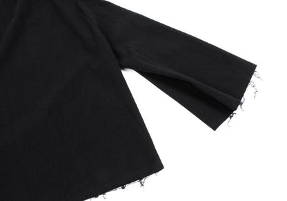 COMME des GARCONS Blended Wool Knit Pants Black Size M