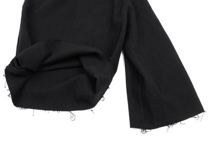 COMME des GARCONS Blended Wool Knit Pants Black Size M