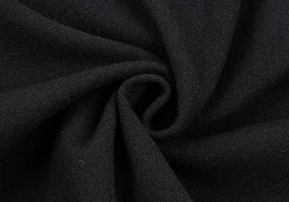 COMME des GARCONS Blended Wool Knit Pants Black Size M