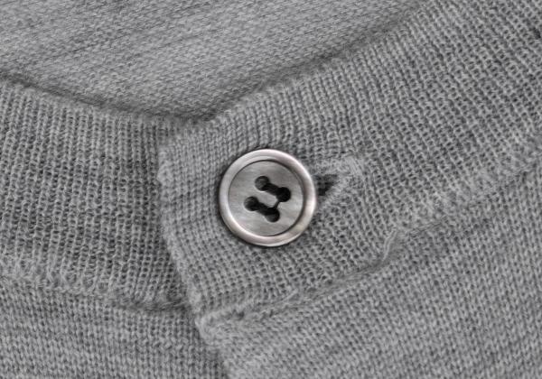 COMME des GARCONS Wool Crew Neck Knit Cardigan Size XS