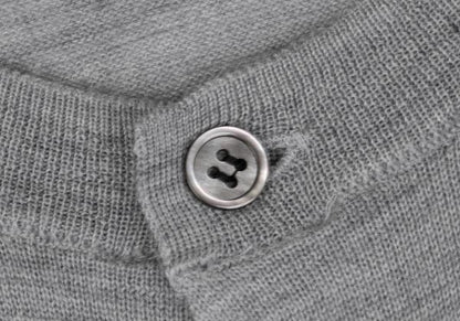 COMME des GARCONS Wool Crew Neck Knit Cardigan Size XS