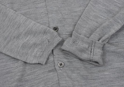 COMME des GARCONS Wool Crew Neck Knit Cardigan Size XS