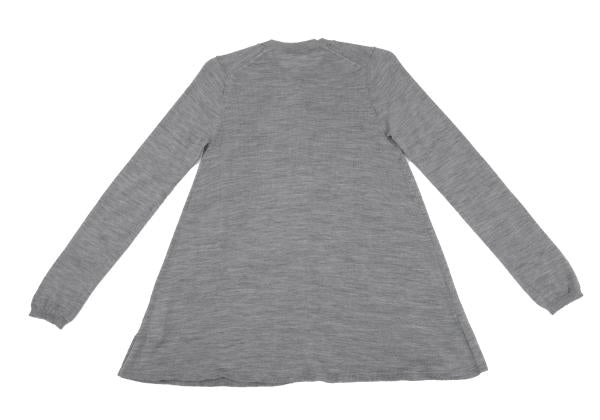 COMME des GARCONS Wool Crew Neck Knit Cardigan Size XS