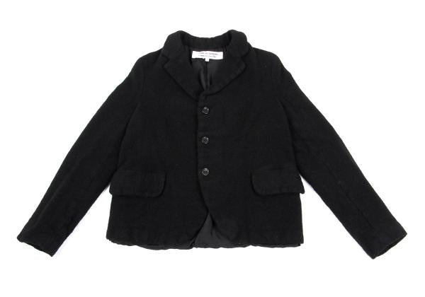COMME des GARCONS Brushed Wool 3-Button Jacket Size S