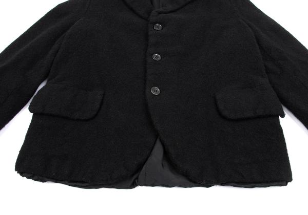COMME des GARCONS Brushed Wool 3-Button Jacket Size S